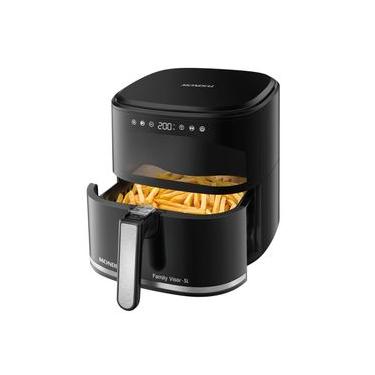Imagem de Fritadeira Sem Óleo Air Fryer Digital 5L  Mondial  Preto  2000W- AF-50-DV
