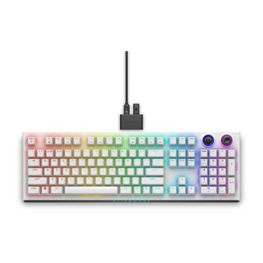 Imagem de Teclado Mecânico Gamer sem fio Dell Alienware - Bluetooth 2.4GHz - RGB - Switch Red MX - AW920K-W-WW