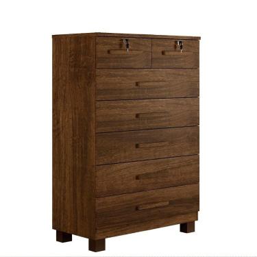 Imagem de Cômoda New Barcelona 7 Gavetas Benetil Imbuia