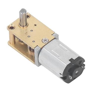 Imagem de aqxreight Motor Com Engrenagem Sem Fim Turbo Micro Escovado de Eixo único DC 3V Mini Redução Com Assento Fixo 15RPM e Saída de Carga PODEROSO BAIXO Alto Adota Engrenagem Resistente Ao Motor DC Turbo