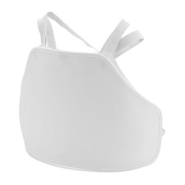 Imagem de RiToEasysports Protetor de Peito de Esgrima, Protetor de Peito de Esgrima de Plástico para Homens Adultos, Design Ergonômico de Alta Resistência para Treinamento e Competições de Sabre de Epee de (M)