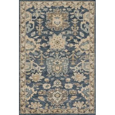 Imagem de Dash & Albert Tapete lavável rústico Daphira