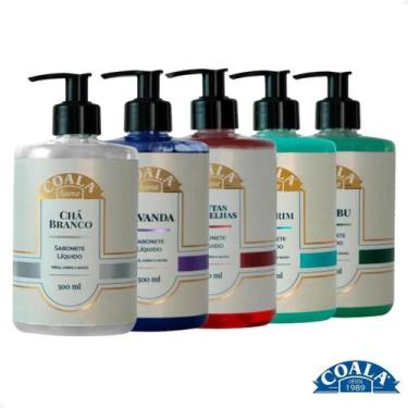 Imagem de Kit 5 Coala Sabonete 500ml. Produtos Essenciais para Limpeza e Perfuma