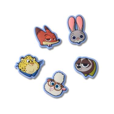 Imagem de Jibbitz Zootopia Pack Com 5 Peças Único - CROCS, Unico, Un