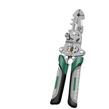 Imagem de Alicate Multifuncional 18 em 1 para Eletricistas Dobrável – Decapador Automático, Corte e Crimpagem 0,5–6mm² em Aço Carbono Temperado