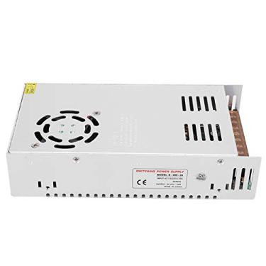 Imagem de Eujgoov Adaptador de Driver de Fonte de Alimentação de Interruptor 24V, Liga de Alumínio para Impressora 3D de Tira LED, Automação Industrial, Proteção contra Sobrecarga de Alta Eficiência (S-480-24