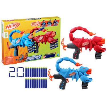 Imagem de Nerf Wild Venompack com 2 Lançadores F9137 Hasbro