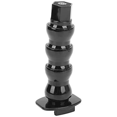 Imagem de Suporte de braço flexível monopé Mandíbulas pescoço de ganso para câmera. Suporte de pescoço de ganso de 4 seções com furos de parafuso de 1/10.2 cm. Otimizado para montagem e monopé. Suporte de