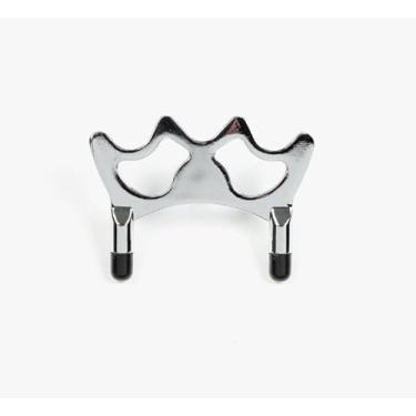 Imagem de Cabeça de ponte de descanso de taco de bilhar de metal, acessório antiderrapante para suporte de taco de sinuca para uso profissional e doméstico