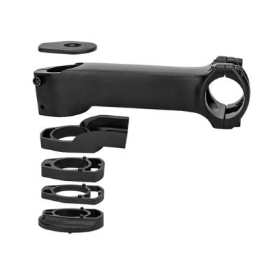 Imagem de Mesa para bicicleta com roteamento interno de cabos -7 graus, elevação de 31,8x80/90/100/110/120/130mm, em liga de alumínio.(31.8x130mm)