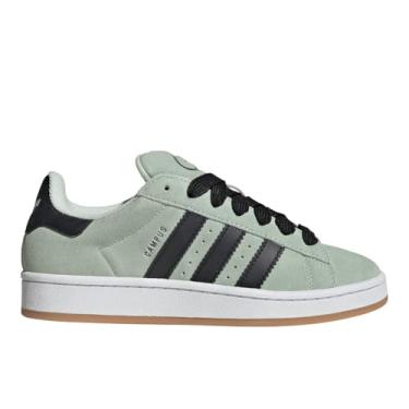 Imagem de adidas Tênis feminino Campus 00S com cadarço casual - verde, Verde, 37