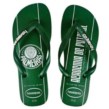 Imagem de Chinelo Havaianas® Palmeiras Top Times Futebol Oficial C/ NF-Unissex