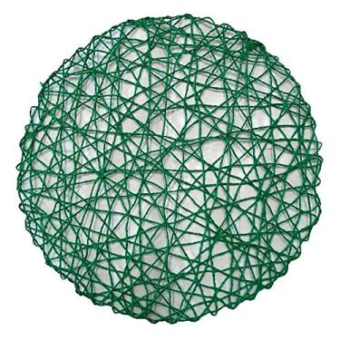 Imagem de Sousplat de Fibra Natural Verde 38 cm