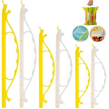 Imagem de Vara seladora de saco com alça, bastão de selador de saco - Heavy Duty, palitos de selagem de saco Stay Fresh, hastes de fechamento de plástico, encaixe de clipes de vedação portáteis com alça - 3