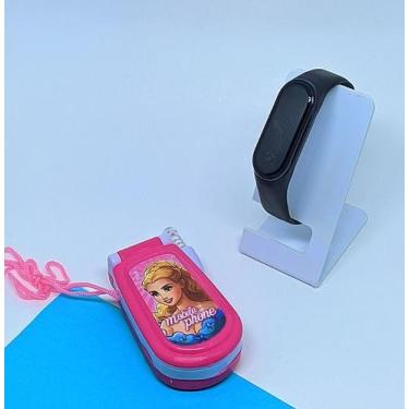 Imagem de Kit Relógio Infantil Digital Menina Prova água Natação Sports Watch + 