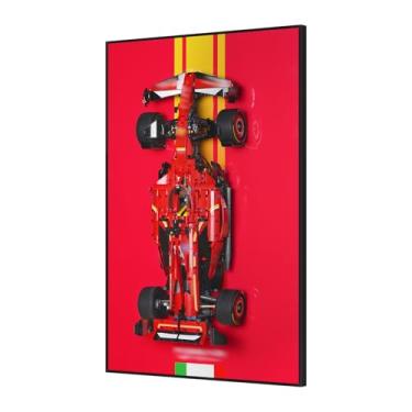 Imagem de DALDED Wall Display Board for Racing Car Model 42207 – Premium Collector Frame with Gradient Finish | Showcase Your Build as Modern Wall Art | Gift for Car Fans & Builders (Board Only, 32"x20")