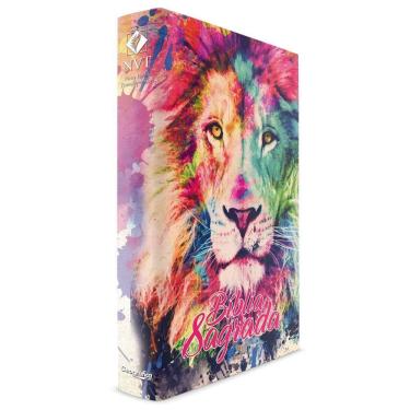 Imagem de Bíblia Leão Color - Capa Dura - NVT