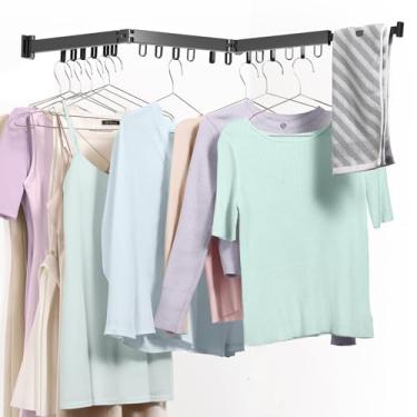 Imagem de VISSUX Suporte de parede para secar roupas