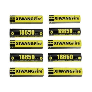 Imagem de Bateria Recarregável De Lítio 18650 De 1200mAh Para Caixas De Som, Rád