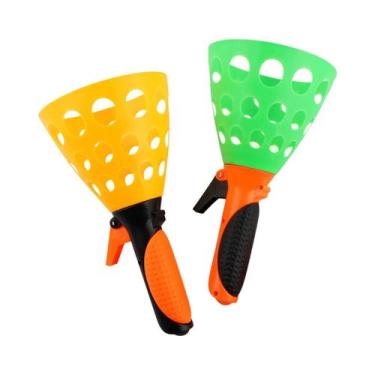 Imagem de Jogo De Captura De Bola Para Crianças, Lançador Pop-Pass-Catch, Brinqu