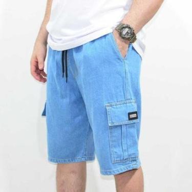 Imagem de Bermuda Brack Jeans Cargo Estonada-Masculino