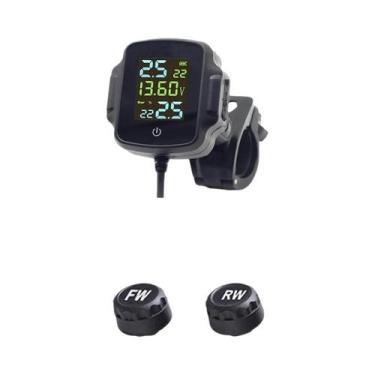 Imagem de Sistema De Monitoramento De Pressão De Pneus Para Motocicletas Com Saí