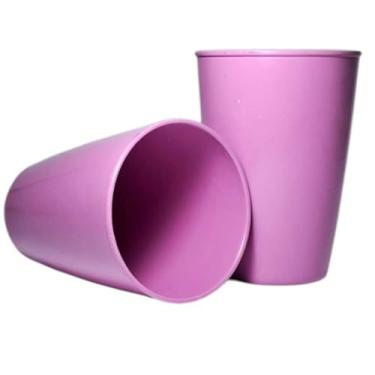 Imagem de Kit Copos Plásticos Reutilizáveis 350ml Econômicos | Copo Colorido para Festas, Churrasco e Eventos(10,ROSA)