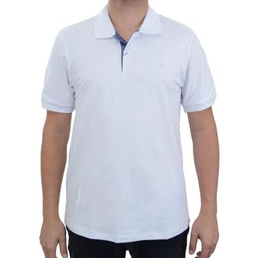 Imagem de Camisa Polo Masculina Ogochi MC Essencial Slim Branca - 0070-Masculino
