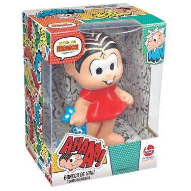Imagem de Boneca de Vinil Mônica Turma da Mônica Lider 2853