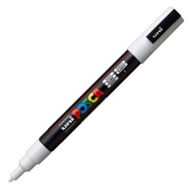 Imagem de Caneta Posca Uni Ball PC-3M Branco