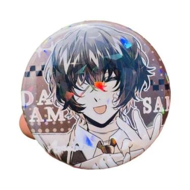 Imagem de Broche/Pin De 58mm Anime Bungo Stray Dogs Dazai Osamu Chuuya Edogawa R