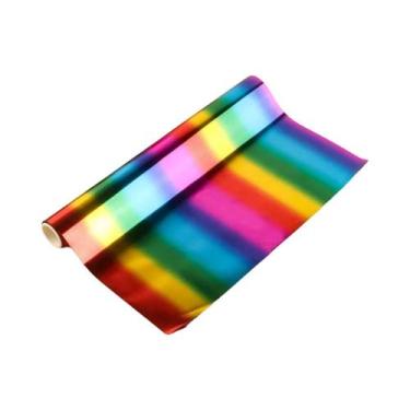 Imagem de Folha Reativa Ao Calor Para Toner 5Mx19.3CM Para Artesanato DIY, Impre