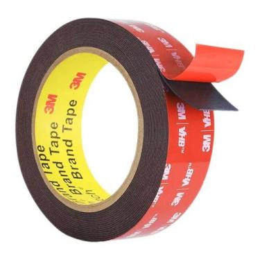 Imagem de Fita Adesiva Dupla Face Preta De Alta Viscosidade 3M 5925 Automotiva R