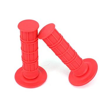 Imagem de Punho de borracha universal para guidão para bicicleta suja elétrica com 7/20.3 cm para Surron Light Bee X S Talaria MX3 MX4 Ridstar Q20 Tuttio Soleil 01 Super 73 All Off Road Motocross Vermelho
