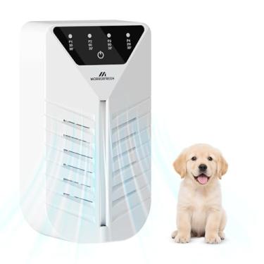 Imagem de Desodorizador de areia de gato, ionizadores de ar para casa, purificador de ar plug-in para casa com carvão ativado, eliminador de odores de íons negativos para animais de estimação, fumaça, banheiro