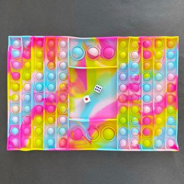 Imagem de Tabuleiro Big Pop It Challenge Jogo Anti Tie Dye