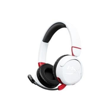 Imagem de Headset Gamer Sem Fio Kids HyperX Cloud Mini, Bluetooth, Driver 30mm, USB-C, - 7G8F2AA-Unissex