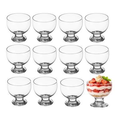 Imagem de Jogo 12 Taça De Sobremesa Sorvete Noruega De Vidro 250ml Class Home