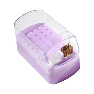 Imagem de Organizador Portátil De Esmaltes De Acrílico 2 Em 1, Caixa Expositora 