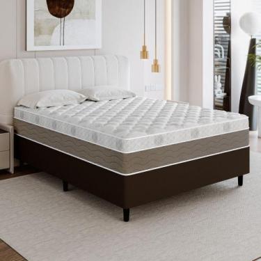 Imagem de Cama Box Casal 138cm Molas Ensacadas Genebra Plus Umaflex Base 2Cen, B