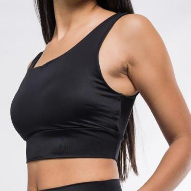Imagem de Top Slim Glow My Fitness Preto  Marcio May Sports, G, Preto