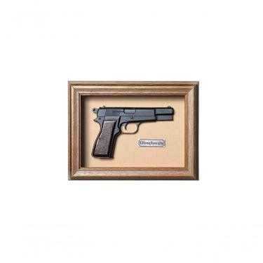 Imagem de Quadro Réplica Arma Browning M35 - Clássico