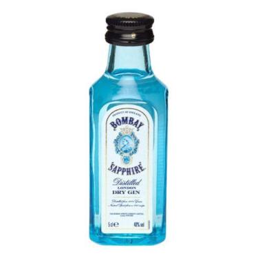 Imagem de Gin Bombay Miniatura Sapphire London Dry 50ml - Bombay Sapphire