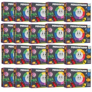 Imagem de COMP Kit 20 Jogos de Tabuleiro Perguntados com 204 Cartas Copag - 3084