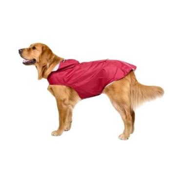 Imagem de Capa De Chuva Refletiva Impermeável Para Cães, 9 Tamanhos, Pequeno, Mé
