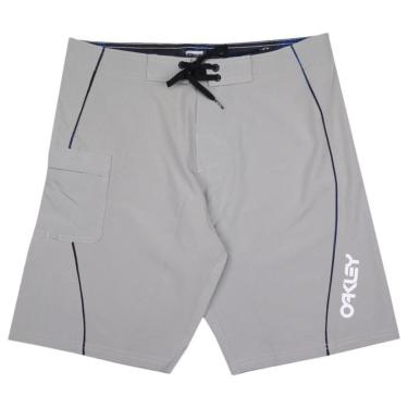 Imagem de Bermuda Água Oakley Waves Stone Grey-Masculino