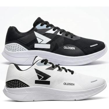 Imagem de Kit 2 Tenis Masculino Tiger Esporte Respirável Leve Treino - Oldsen, P