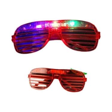 Imagem de Óculos De Sol LED Neon Para Festas, Óculos Shutter Para Decoração De R