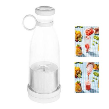 Imagem de Garrafa Mixer Misturador Mini Liquidificador Pratico Suco Vitamina Shake Smoothie