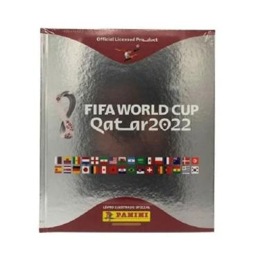 Imagem de Livro - Álbum Capa Dura Prata Copa Do Mundo Qatar 2022 - Panini